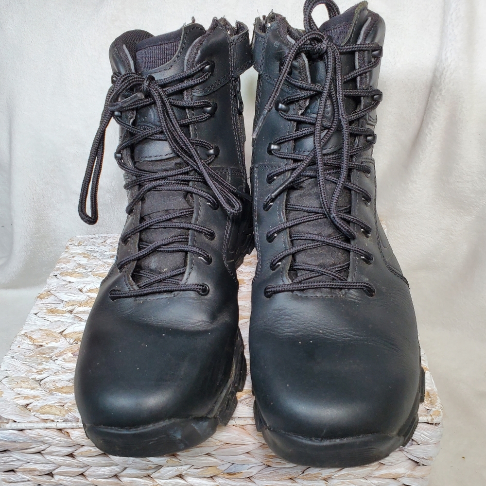 Irish Setter Men's Black Ankle Round Toe Lace Up Vaprtrek Hunting Boots Size 8.5 - Picture 3 of 7